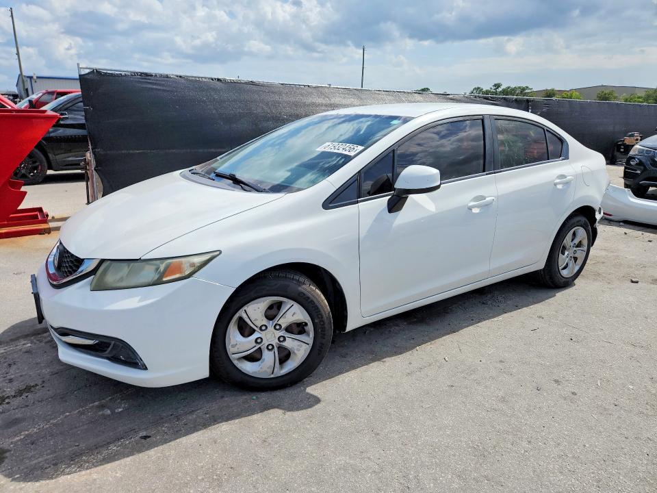 Продаж на аукціоні авто 2013 Honda Civic, vin: 19XFB2F50DE040854, номер лоту: 61932456