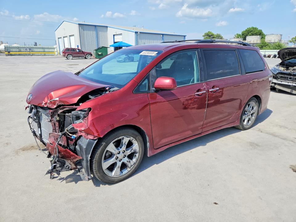 63280006 :رقم المزاد ، 5TDXK3DC7FS536058 vin ، 2015 Toyota Sienna مزاد بيع