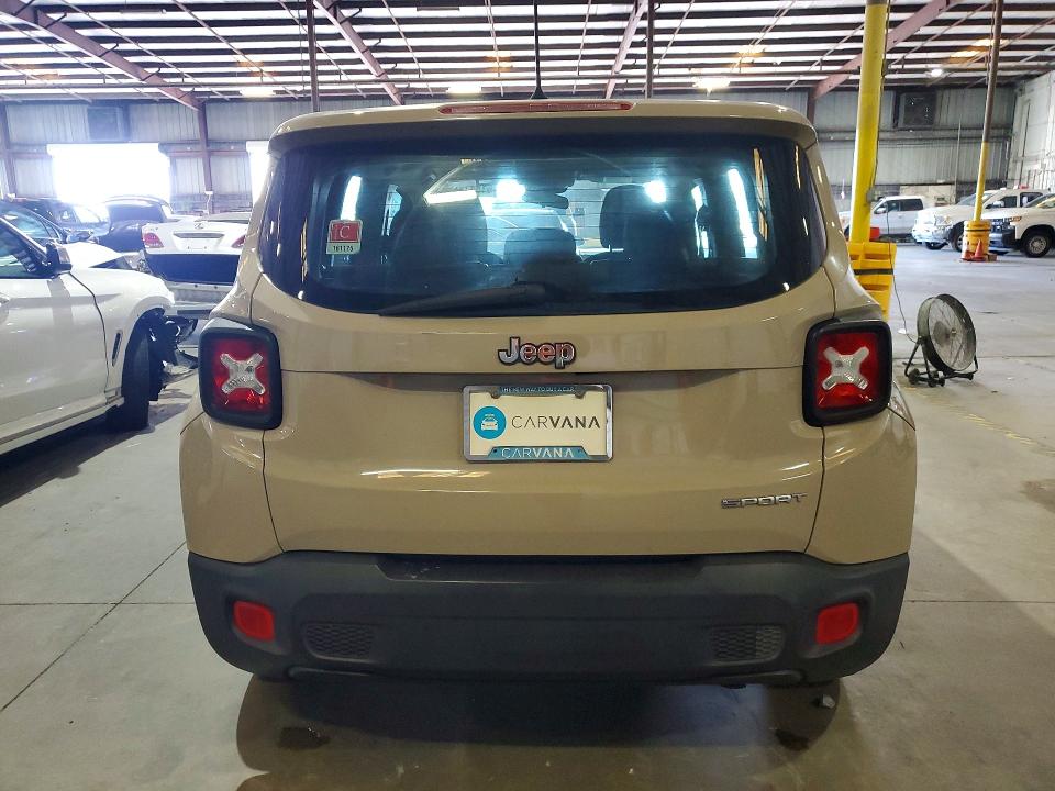 Продаж на аукціоні авто 2015 Jeep Renegade, vin: ZACCJAAT0FPB73186, номер лоту: 61841806
