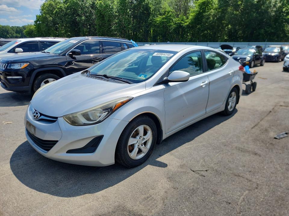 Продажа на аукционе авто 2014 Hyundai Elantra, vin: 5NPDH4AE5EH461961, номер лота: 60966246