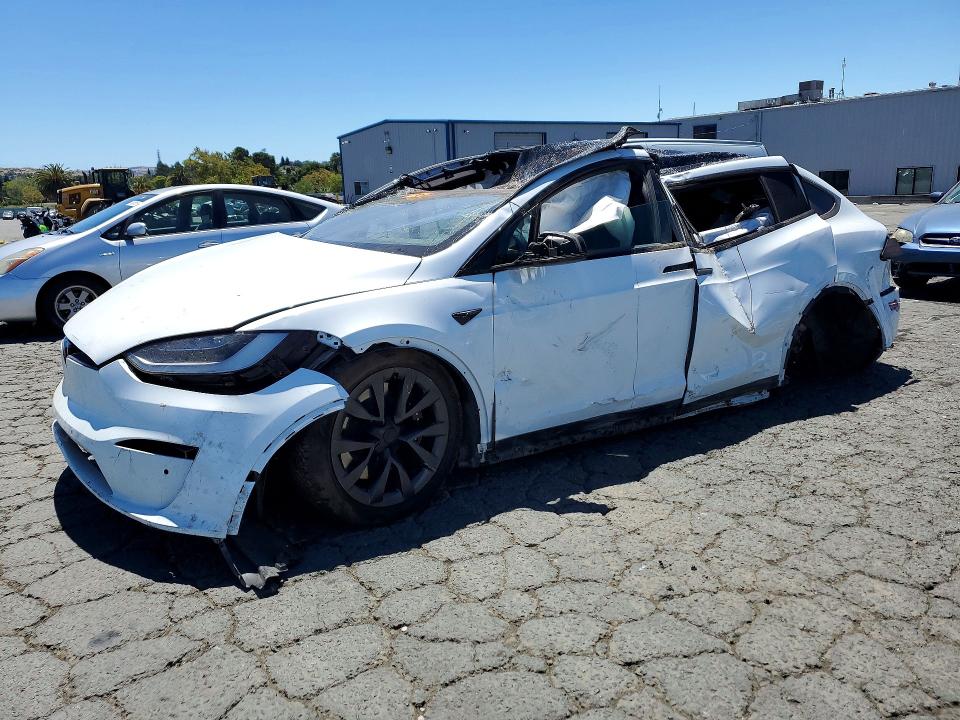 62454696 :رقم المزاد ، 7SAXCDE52PF378790 vin ، 2023 Tesla Model X مزاد بيع