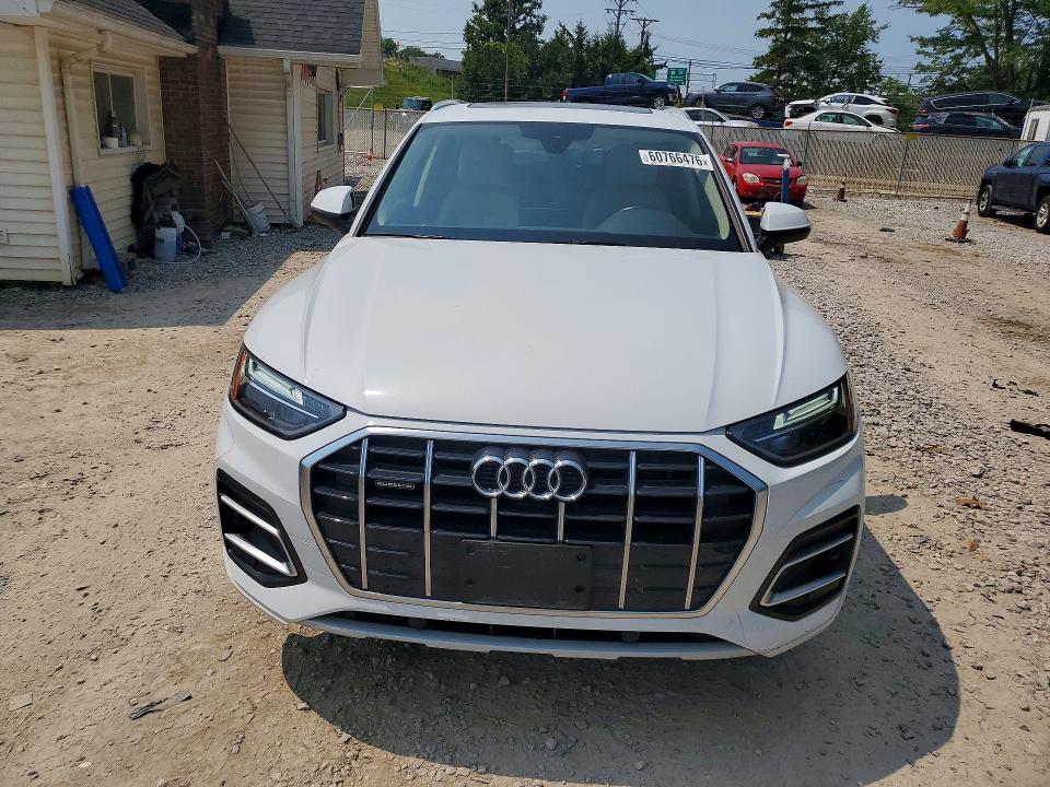 Aukcja sprzedaży 2021 Audi Q5, vin: WA1AAAFY0M2117943, numer aukcji: 60766476