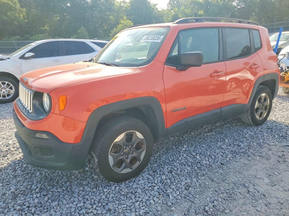 59230036 :رقم المزاد ، ZACCJBAB2HPE94132 vin ، 2017 Jeep Renegade مزاد بيع