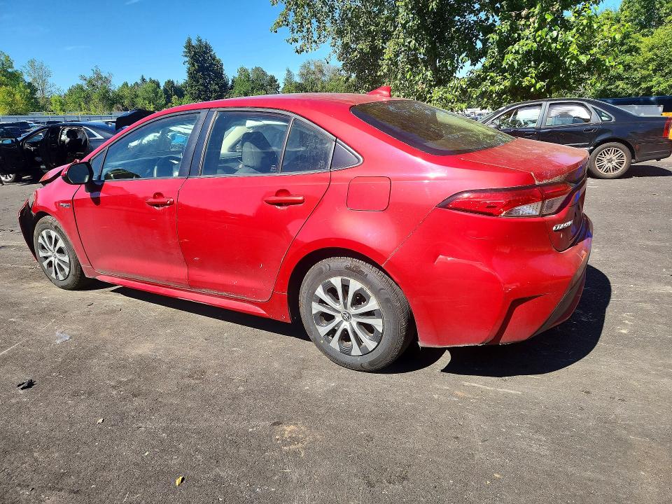 60701756 :رقم المزاد ، JTDEAMDE2MJ000582 vin ، 2021 Toyota Corolla مزاد بيع