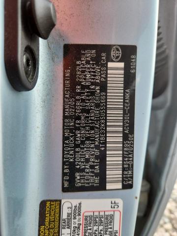 2005 Toyota Camry მანქანა იყიდება აუქციონზე, vin: 4T1BE32K85U555669, აუქციონის ნომერი: 61670566