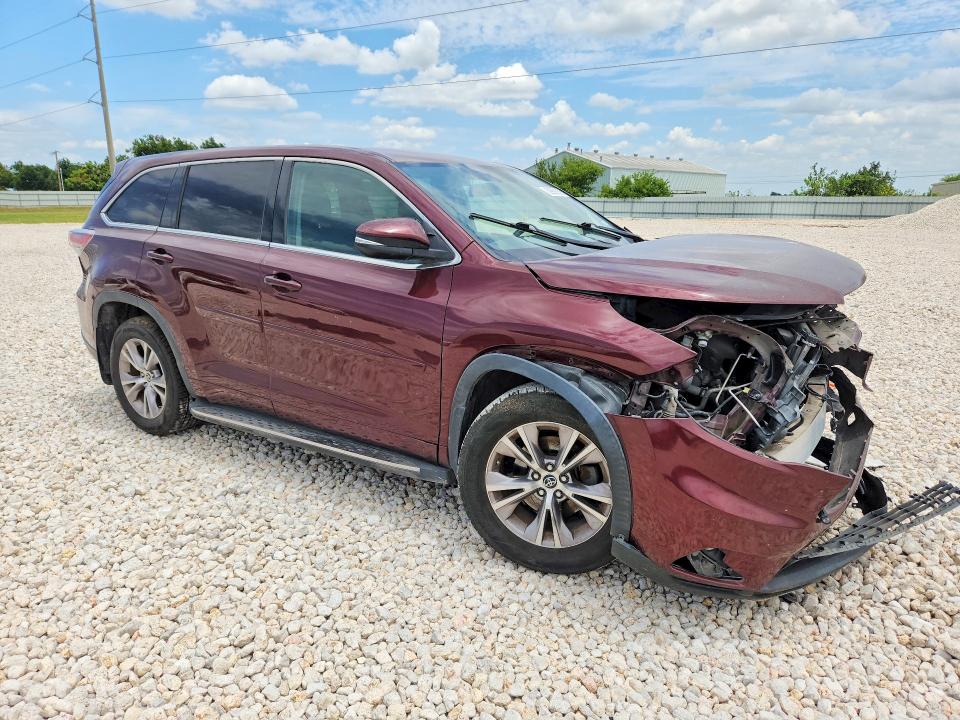 59959526 :رقم المزاد ، 5TDZKRFH2GS129478 vin ، 2016 Toyota Highlander مزاد بيع