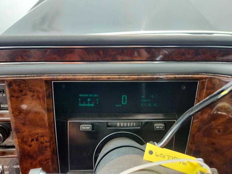 60177996 :رقم المزاد ، 1G6DW5472LR727082 vin ، 1990 Cadillac Brougham مزاد بيع