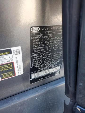 Продаж на аукціоні авто 2019 Land Rover Range Rover Sport, vin: SALWR2RK9KA840316, номер лоту: 61796406
