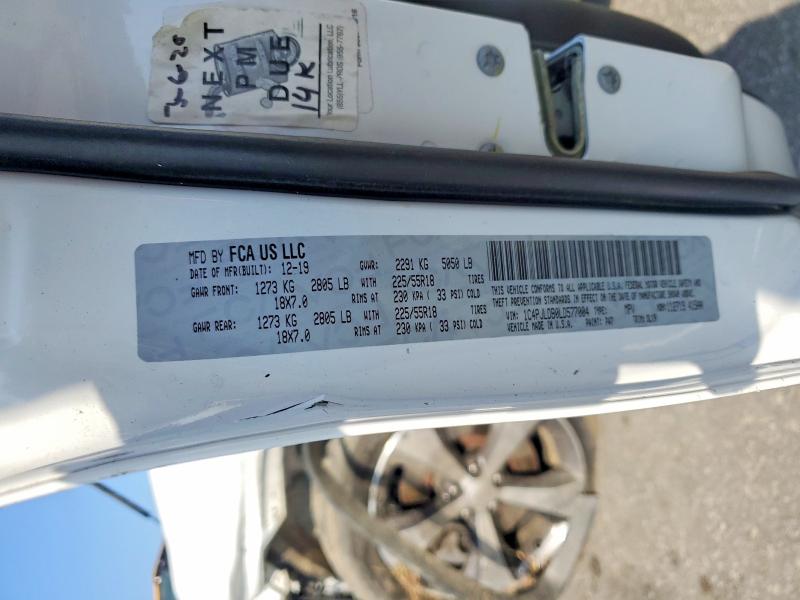 Продаж на аукціоні авто 2020 Jeep Cherokee, vin: 1C4PJLDB0LD577004, номер лоту: 59768616