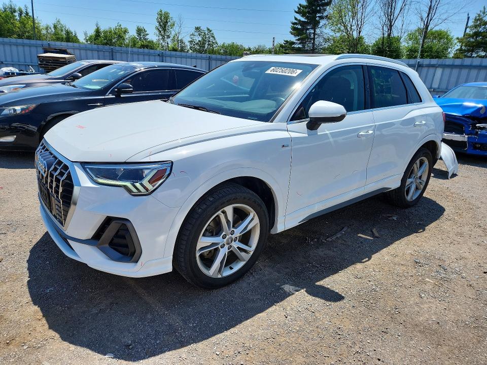 2020 Audi Q3 მანქანა იყიდება აუქციონზე, vin: WA1EECF35L1017251, აუქციონის ნომერი: 60250206