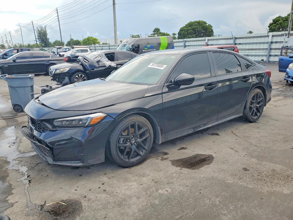 Auction sale of the 2025 Honda Civic, vin: 2HGFE2F54SH537934, lot number: 59726686
