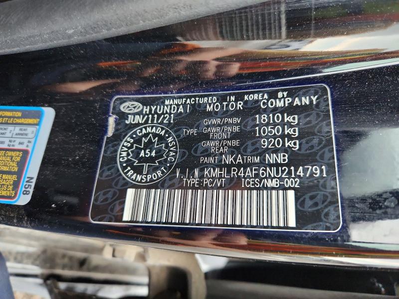 Продажа на аукционе авто 2022 Hyundai Elantra, vin: KMHLR4AF6NU214791, номер лота: 59343786