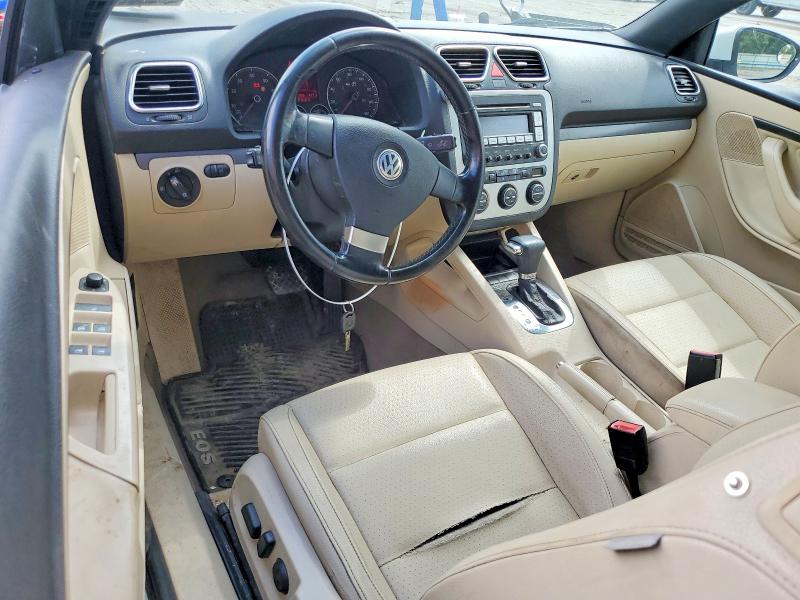 2009 Volkswagen Eos მანქანა იყიდება აუქციონზე, vin: WVWBA71F59V022674, აუქციონის ნომერი: 61983256