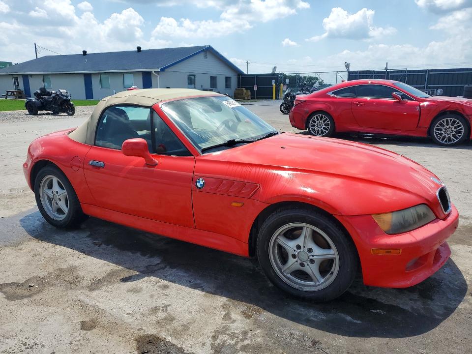 59800016 :رقم المزاد ، 4USCH7331WLE09181 vin ، 1998 Bmw Z3 مزاد بيع