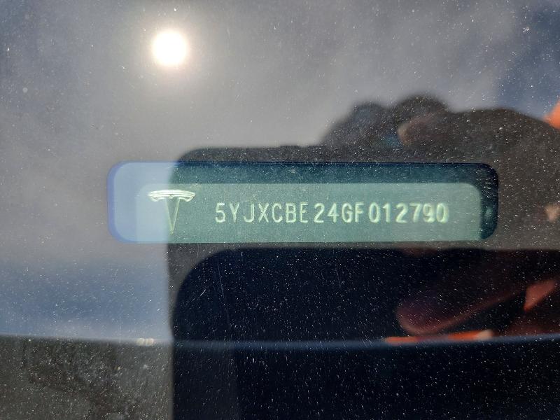 60067056 :رقم المزاد ، 5YJXCBE24GF012790 vin ، 2016 Tesla Model X مزاد بيع