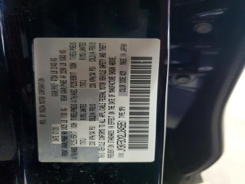 Aukcja sprzedaży 2020 Mazda Cx-5, vin: JM3KFBCM2L0845851, numer aukcji: 61033536
