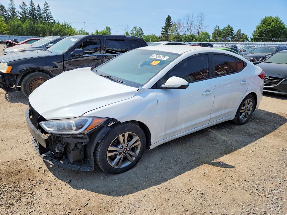 Auction sale of the 2018 Hyundai Elantra, vin: KMHD84LF7JU632971, lot number: 61199786