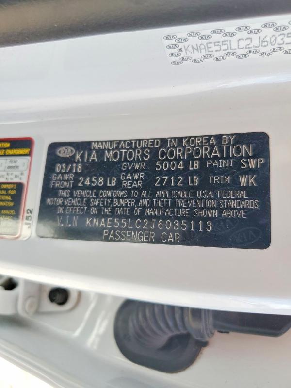 60640576 :رقم المزاد ، KNAE55LC2J6035113 vin ، 2018 Kia Stinger مزاد بيع