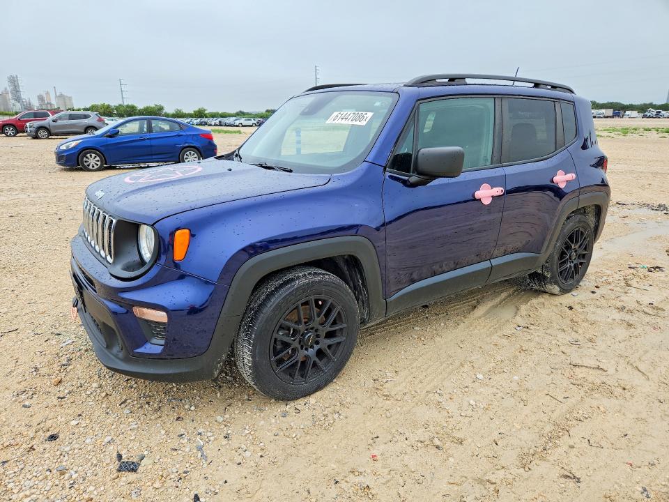 61447086 :رقم المزاد ، ZACNJCAB0MPM94023 vin ، 2021 Jeep Renegade مزاد بيع