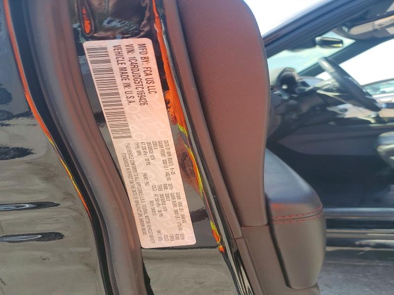 Aukcja sprzedaży 2026 Dodge Durango, vin: 1C4RDJDG5TC169426, numer aukcji: 61854766