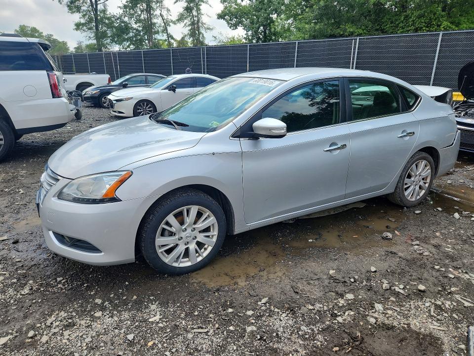 60019016 :رقم المزاد ، 3N1AB7AP6EY249230 vin ، 2014 Nissan Sentra مزاد بيع