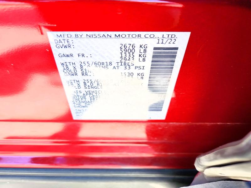 Продажа на аукционе авто 2023 Nissan Pathfinder, vin: 5N1DR3CA3PC225045, номер лота: 62670766