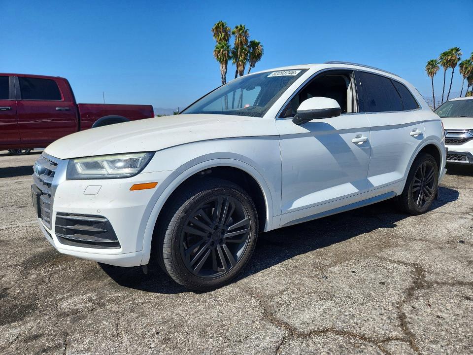2018 Audi Q5 მანქანა იყიდება აუქციონზე, vin: WA1BNAFY9J2248051, აუქციონის ნომერი: 62293746