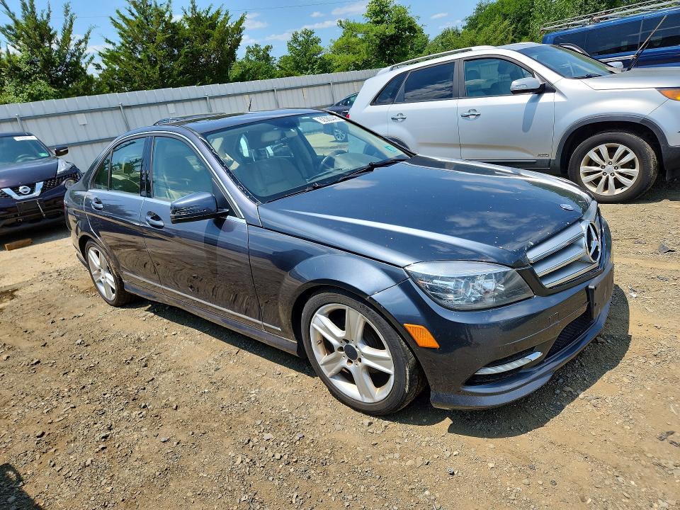 2011 Mercedes-benz C მანქანა იყიდება აუქციონზე, vin: WDDGF8BB6BR175819, აუქციონის ნომერი: 62360446
