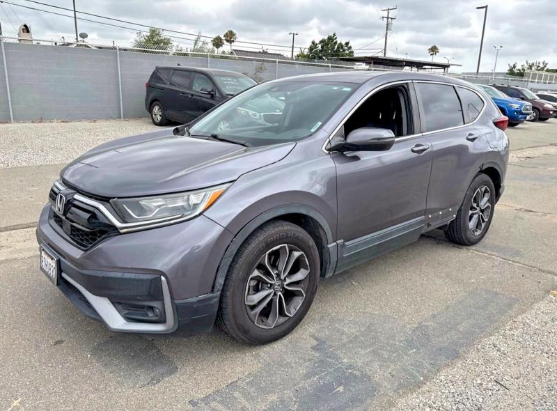61455756 :رقم المزاد ، 7FARW1H81LE022041 vin ، 2020 Honda Cr-v مزاد بيع