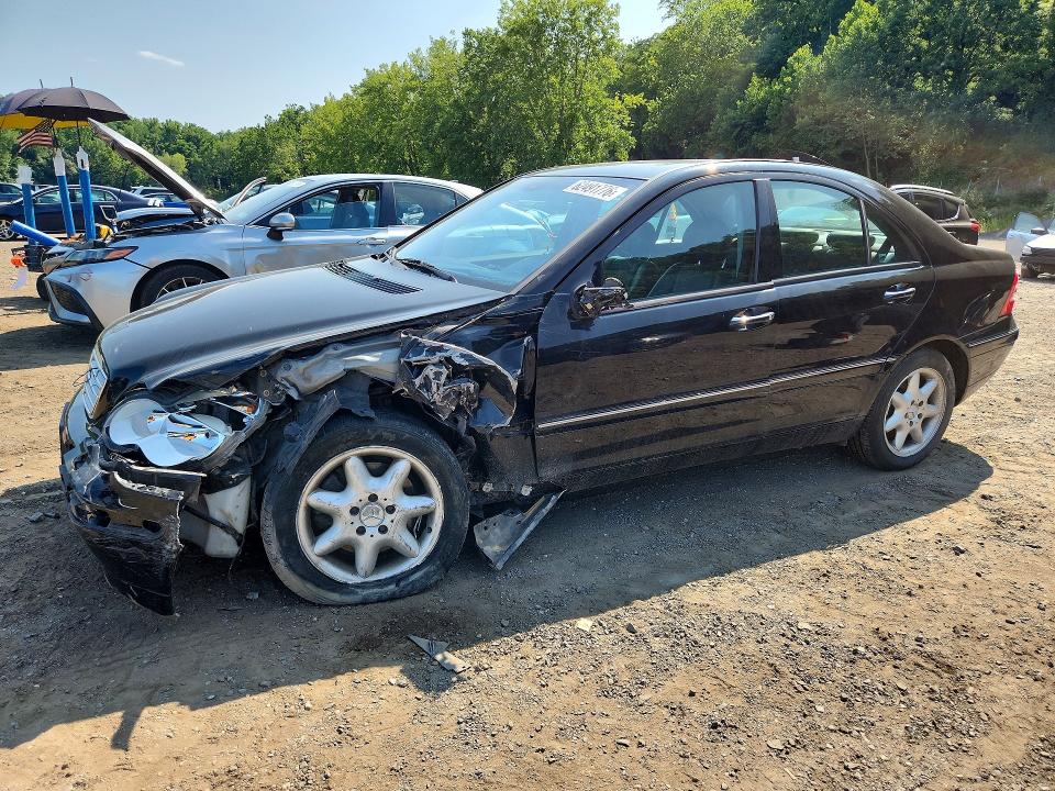 2003 Mercedes-benz C მანქანა იყიდება აუქციონზე, vin: WDBRF81J43F374283, აუქციონის ნომერი: 62491776