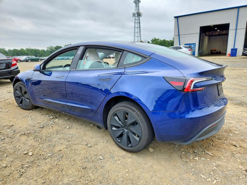 2026 Tesla Model 3 მანქანა იყიდება აუქციონზე, vin: 5YJ3E1EA1TF117615, აუქციონის ნომერი: 61556096