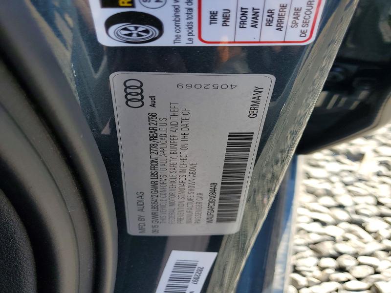 2016 Audi A6 მანქანა იყიდება აუქციონზე, vin: WAUFGAFC3GN084449, აუქციონის ნომერი: 59772596