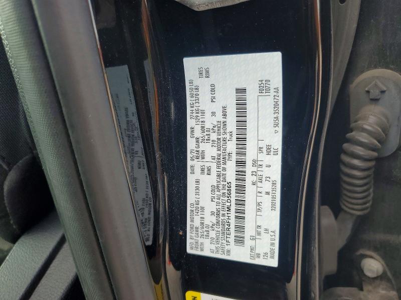 Продаж на аукціоні авто 2021 Ford Ranger, vin: 1FTER4FH1MLD56865, номер лоту: 60993806