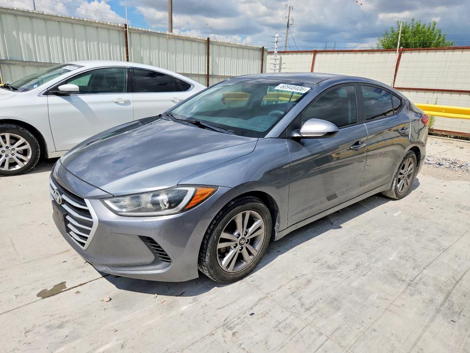 60948406 :رقم المزاد ، KMHD84LF7JU592892 vin ، 2018 Hyundai Elantra مزاد بيع