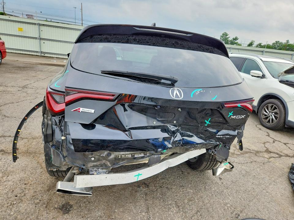 2023 Acura Mdx მანქანა იყიდება აუქციონზე, vin: 5J8YE1H08PL014351, აუქციონის ნომერი: 62625156