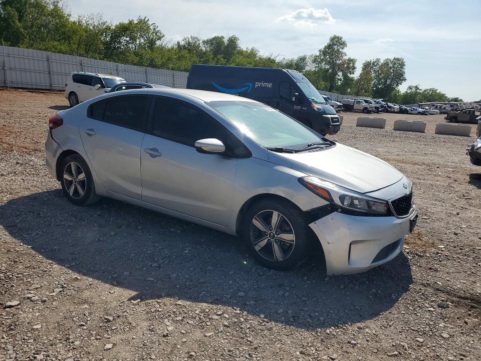 62121216 :رقم المزاد ، 3KPFL4A7XJE249936 vin ، 2018 Kia Forte مزاد بيع