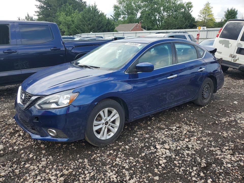 59965366 :رقم المزاد ، 3N1AB7AP3KY329239 vin ، 2019 Nissan Sentra مزاد بيع