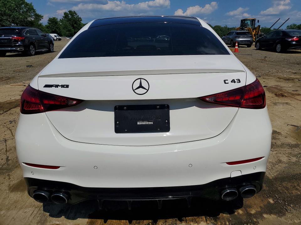 60979576 :رقم المزاد ، W1KAF8HB2SR286395 vin ، 2025 Mercedes-benz C مزاد بيع