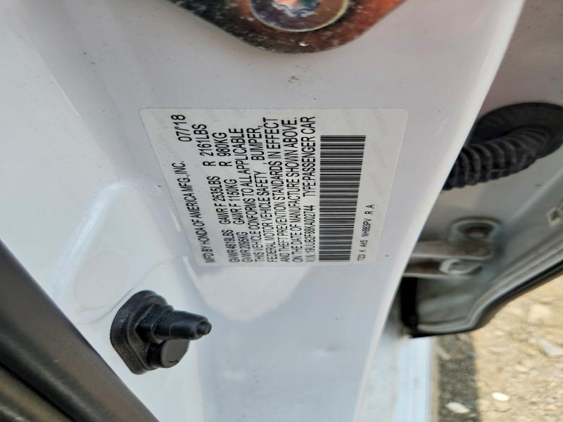 2019 Acura Tlx მანქანა იყიდება აუქციონზე, vin: 19UUB2F88KA002744, აუქციონის ნომერი: 61200646