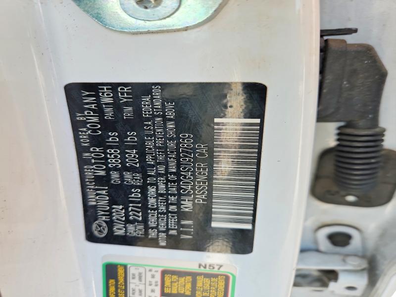2025 Hyundai Elantra მანქანა იყიდება აუქციონზე, vin: KMHLS4DG4SU927869, აუქციონის ნომერი: 62575136