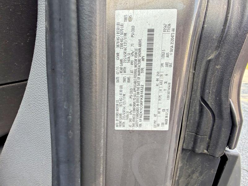Auction sale of the 2015 Ford Transit, vin: 1FMZK1CG6FKB18322, lot number: 61249676