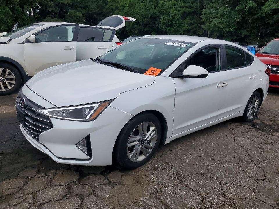 60673036 :رقم المزاد ، 5NPD84LF8LH544853 vin ، 2020 Hyundai Elantra مزاد بيع