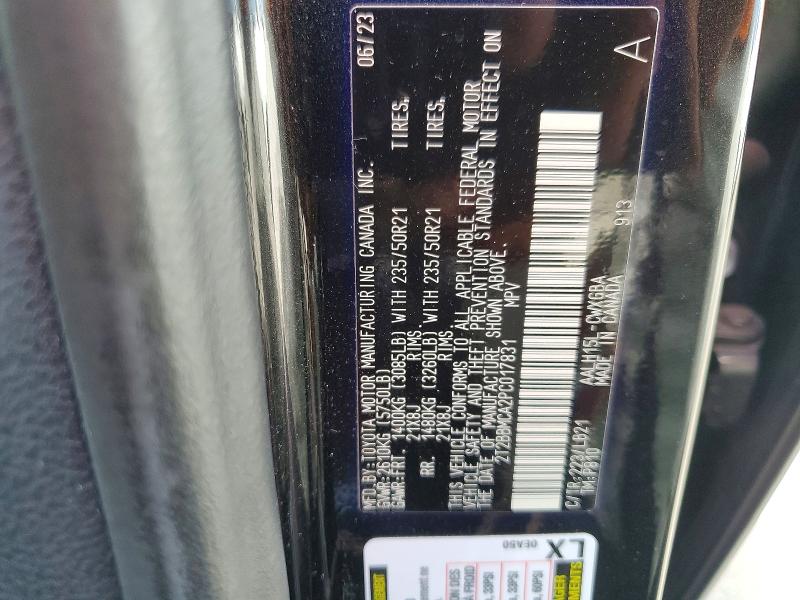 Aukcja sprzedaży 2023 Lexus Rx 350h, vin: 2T2BBMCA2PC017831, numer aukcji: 61779446