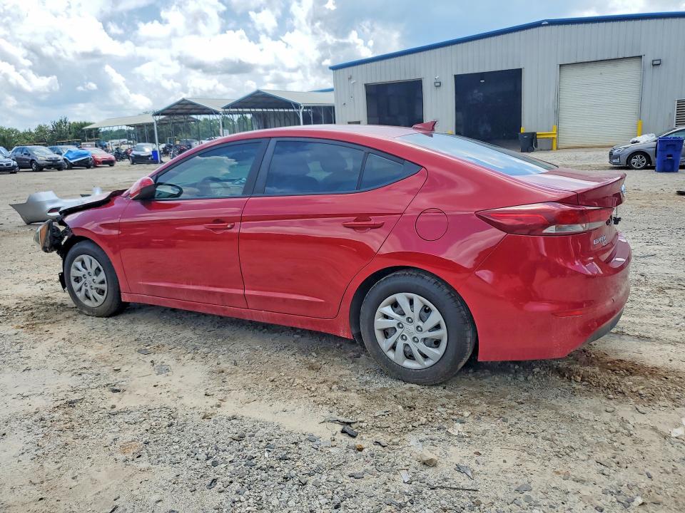 2017 Hyundai Elantra მანქანა იყიდება აუქციონზე, vin: KMHD74LF7HU122424, აუქციონის ნომერი: 85451235