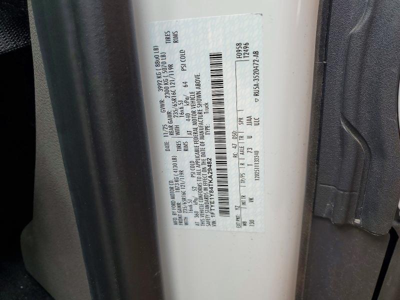 Продажа на аукционе авто 2026 Ford Transit, vin: 1FTYE1Y84TKA29482, номер лота: 62830256