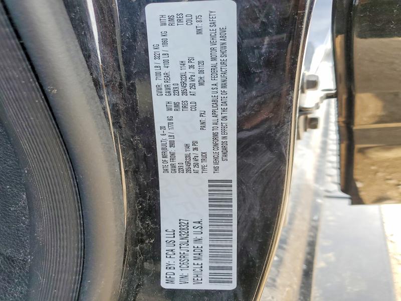 Продажа на аукционе авто 2020 Ram 1500, vin: 1C6SRFJT3LN328327, номер лота: 60391296
