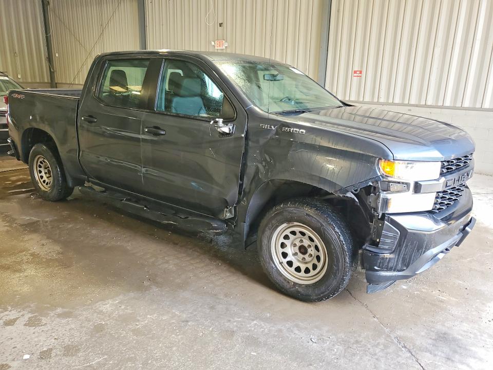59633256 :رقم المزاد ، 3GCPYAEH1KG134154 vin ، 2019 Chevrolet Silverado مزاد بيع