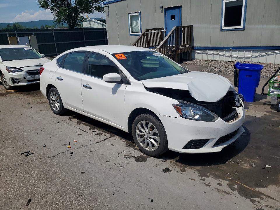 60624496 :رقم المزاد ، 3N1AB7AP6KY316744 vin ، 2019 Nissan Sentra مزاد بيع