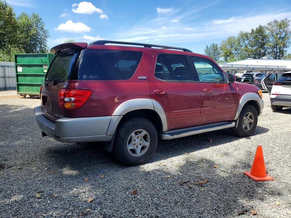 61974086 :رقم المزاد ، 5TDBT44A51S054323 vin ، 2001 Toyota Sequoia مزاد بيع