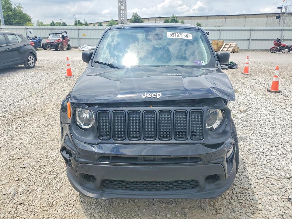 59797566 :رقم المزاد ، ZACNJDAB9MPN08863 vin ، 2021 Jeep Renegade مزاد بيع